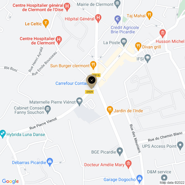 plan de l'agence Shiva clermont