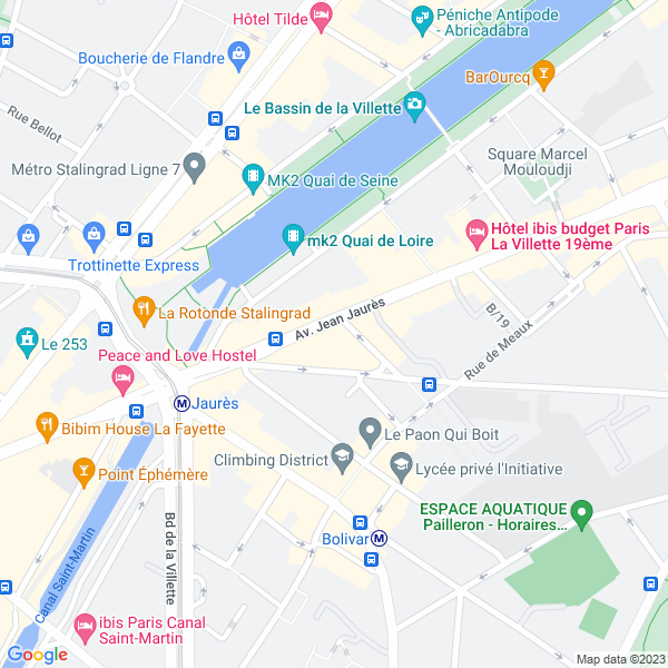 plan de l'agence Shiva pessac