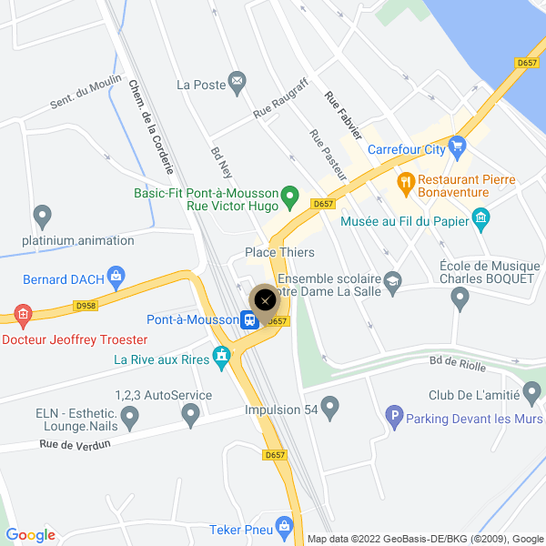 plan de l'agence Shiva pont-a-mousson