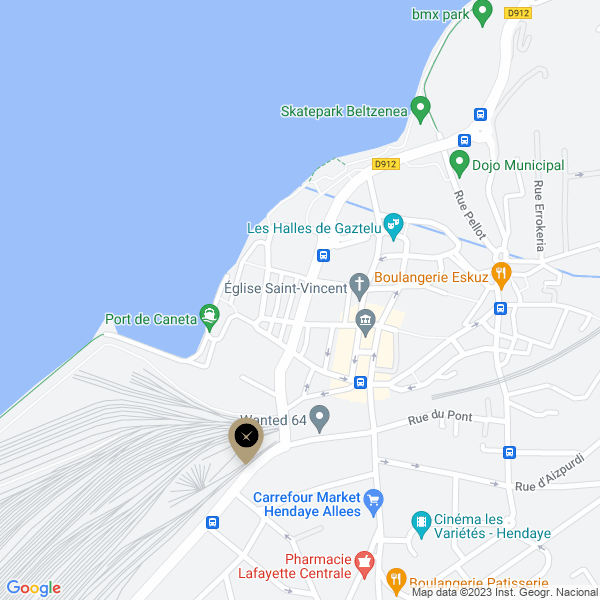 plan de l'agence Shiva hendaye