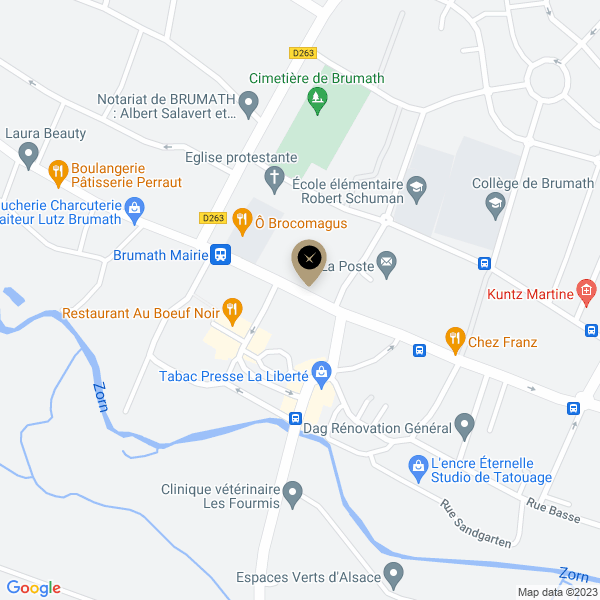 plan de l'agence Shiva brumath