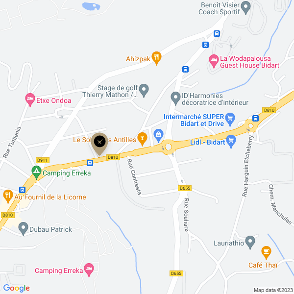 plan de l'agence Shiva bidart