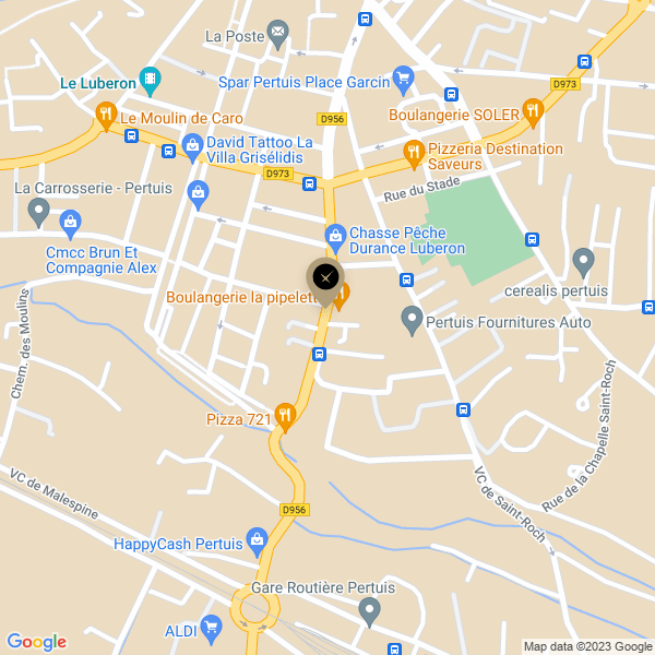 plan de l'agence Shiva pertuis