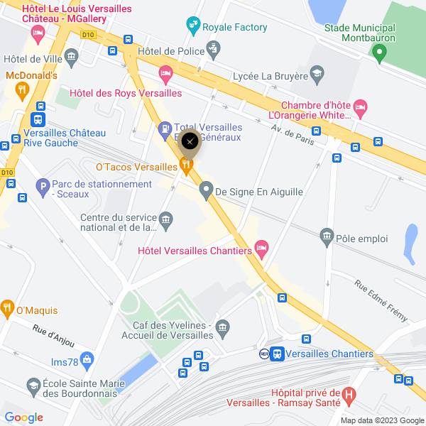 plan de l'agence Shiva versailles-rive-gauche