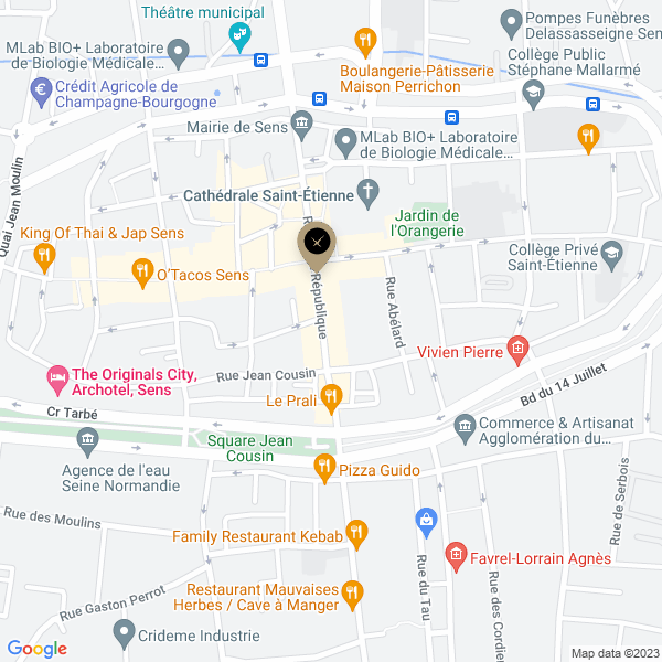 plan de l'agence Shiva sens