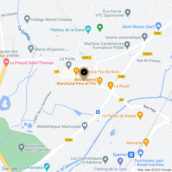 plan de l'agence Shiva epernon