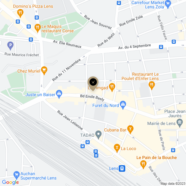 plan de l'agence Shiva lens