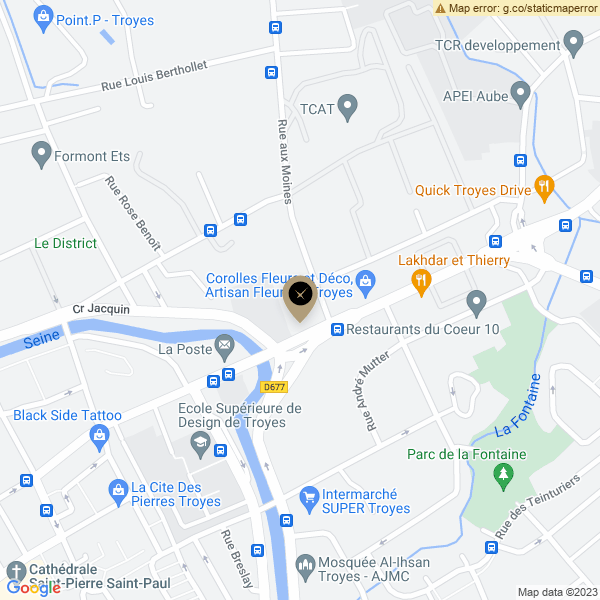 plan de l'agence Shiva troyes