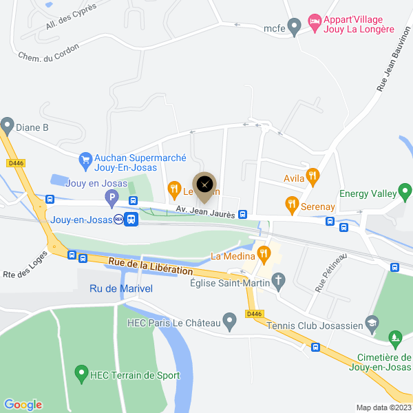 plan de l'agence Shiva jouy-en-josas