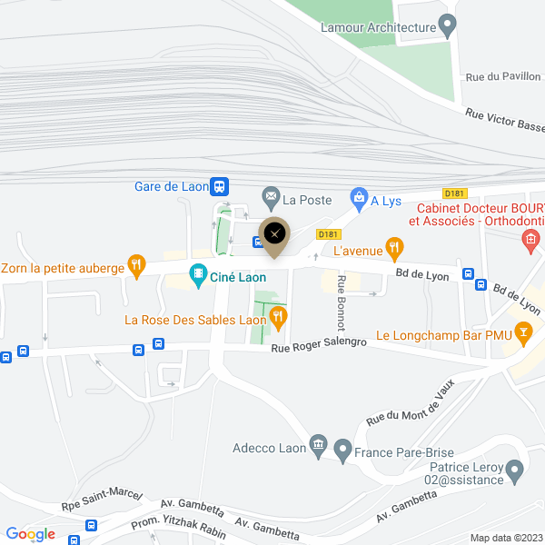 plan de l'agence Shiva laon