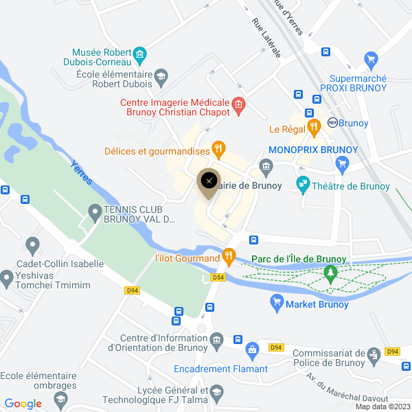 plan de l'agence Shiva brunoy