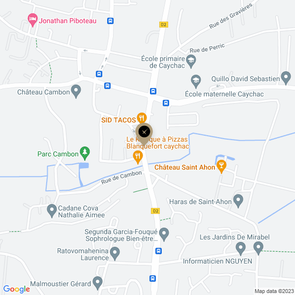 plan de l'agence Shiva blanquefort