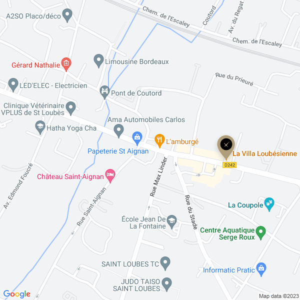 plan de l'agence Shiva saint-loubes